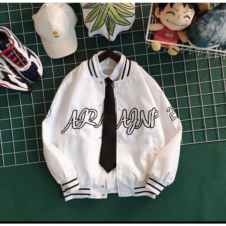Áo Bomber nữ ARAFAN 23, vải dù hai lớp phối nút bấm, phong cách streetwear cá tính