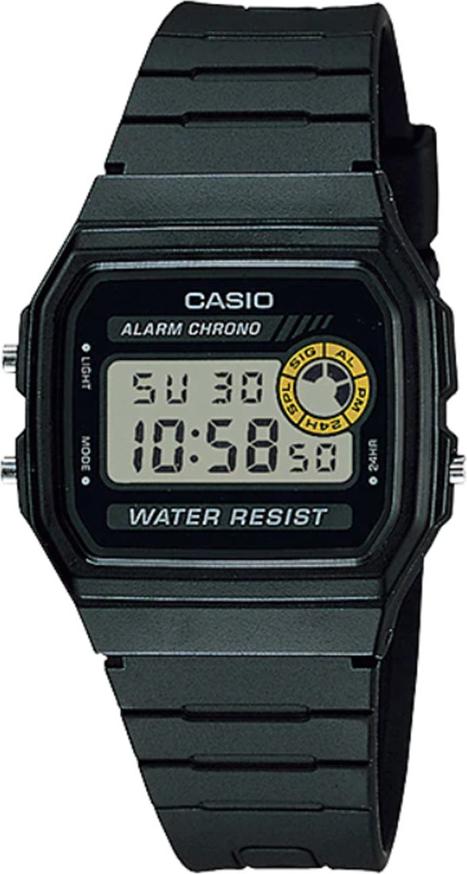 Đồng hồ unisex dây nhựa Casio F-94WA-8DG