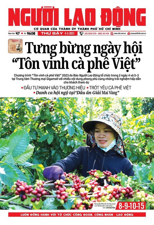 Nhật báo Người Lao Động 27-02-2023 đến 05-03-2023