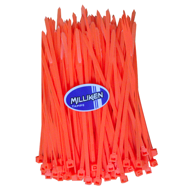 Bộ 100 Sợi Dây Rút Nhựa dài 10cm - Cam Milliken Tampe NL-3060