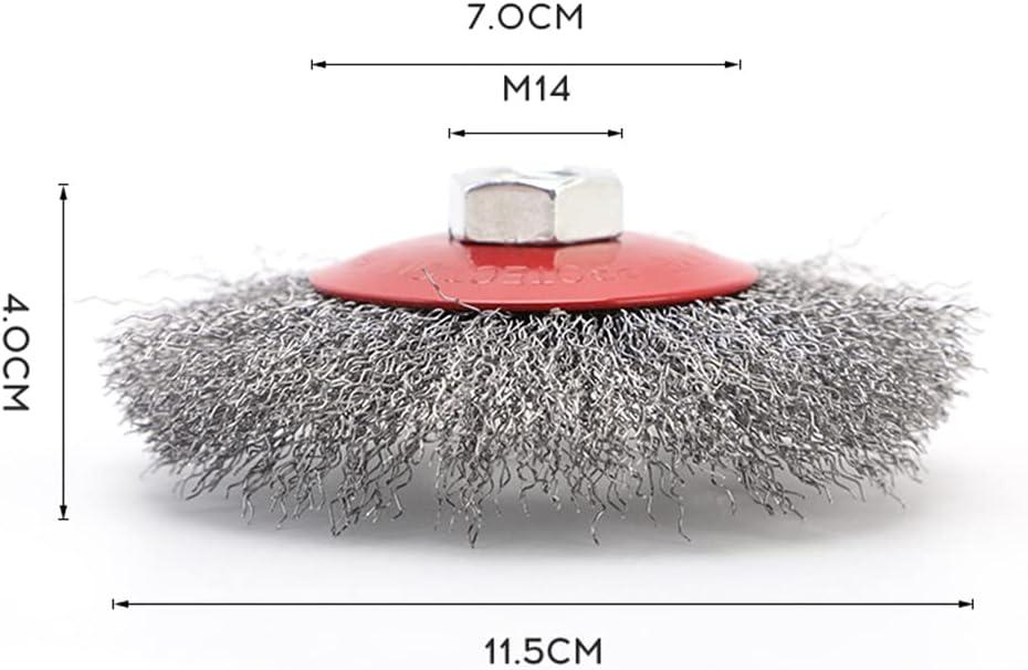 Bộ 3 Chổi Máy Mài Góc Thép Xoắn M14