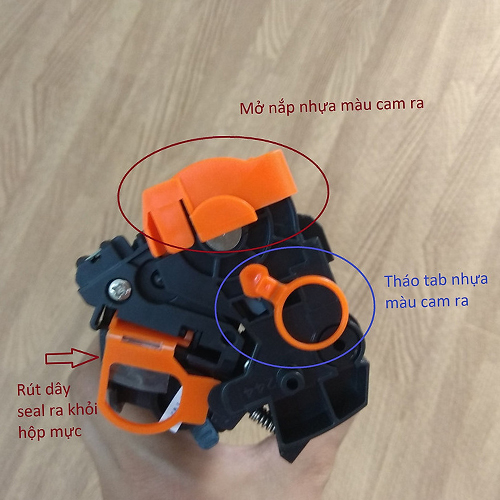 Mực in 48A cho máy in HP LaserJet Pro M28a, M28w,M16a, M15a