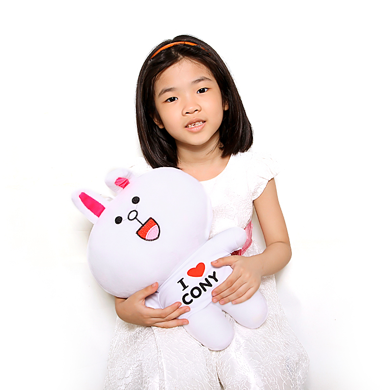 Gấu bông thỏ trắng cony size 35cm