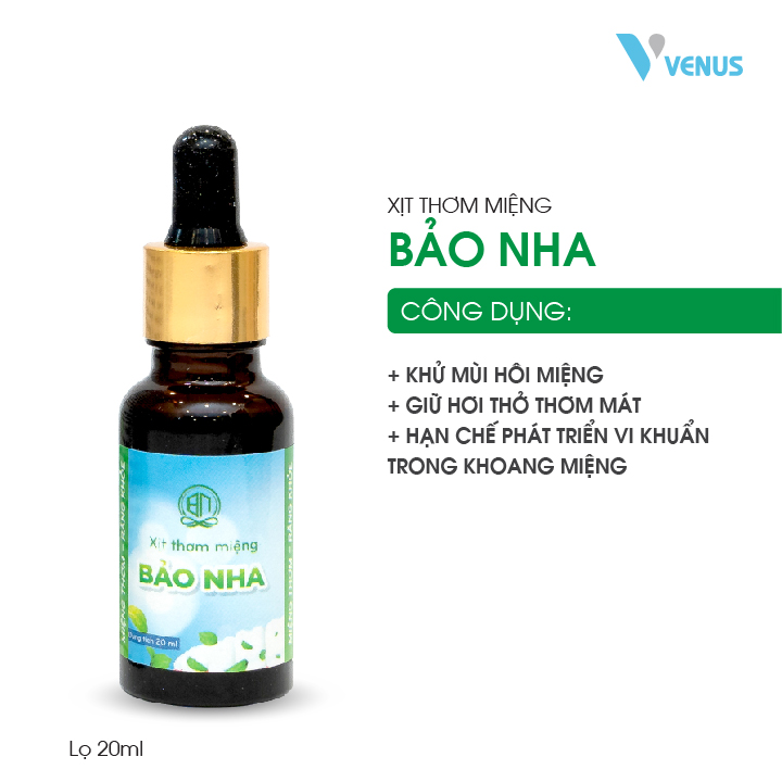 Xịt thơm miệng thảo dược Bảo Nha