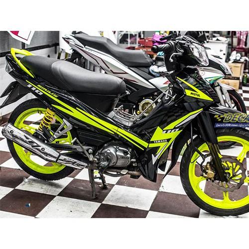 Tem sirius 110 vàng đen