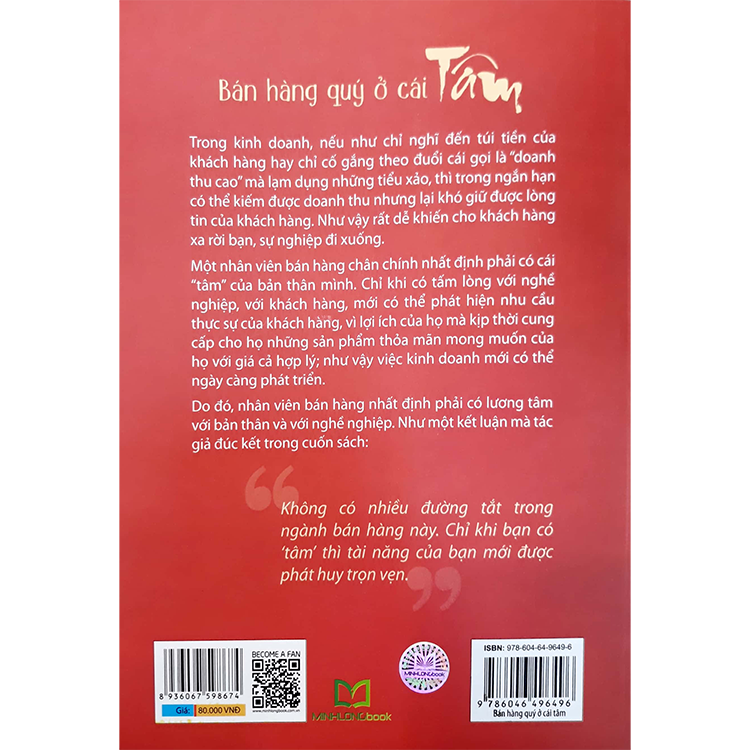 Bán Hàng Quý Ở Cái Tâm