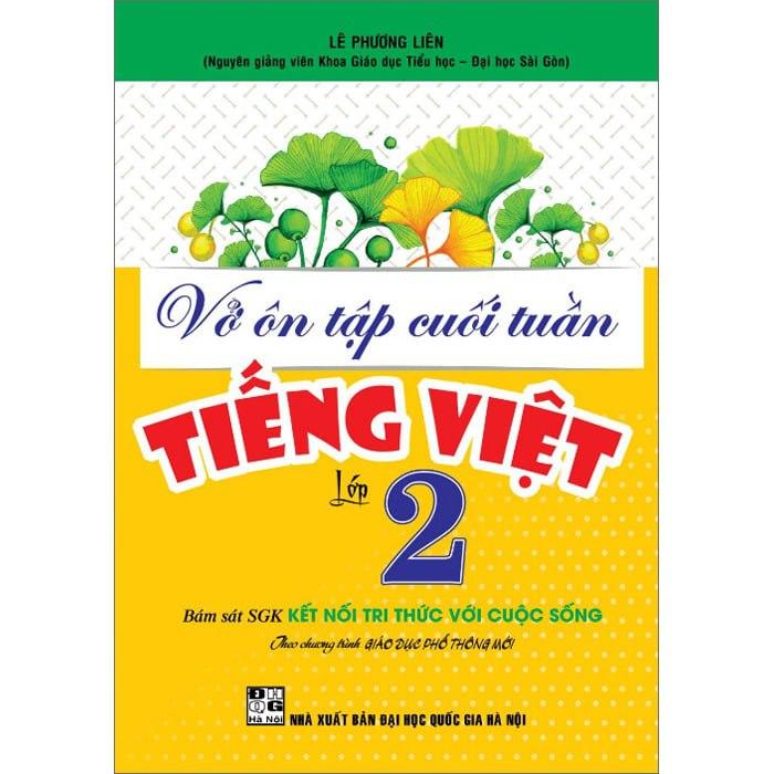 Vở Ôn Tập Cuối Tuần Tiếng Việt Lớp 2