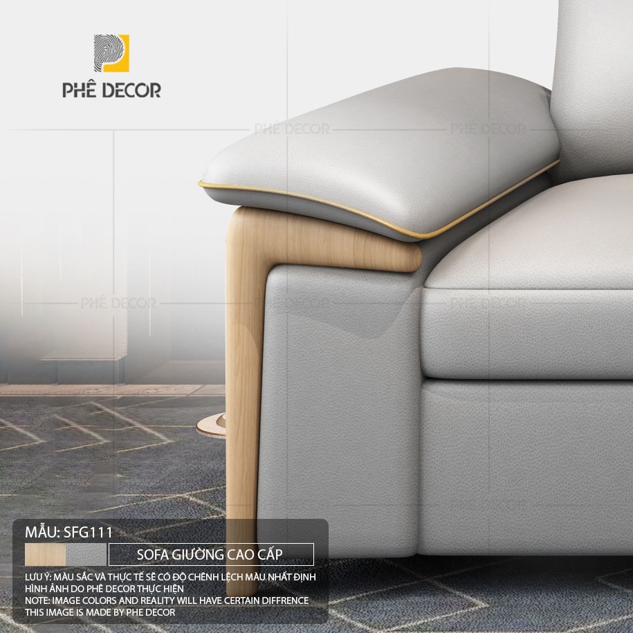 SOFA GIƯỜNG CAO CẤP - SFG111 - 1m6