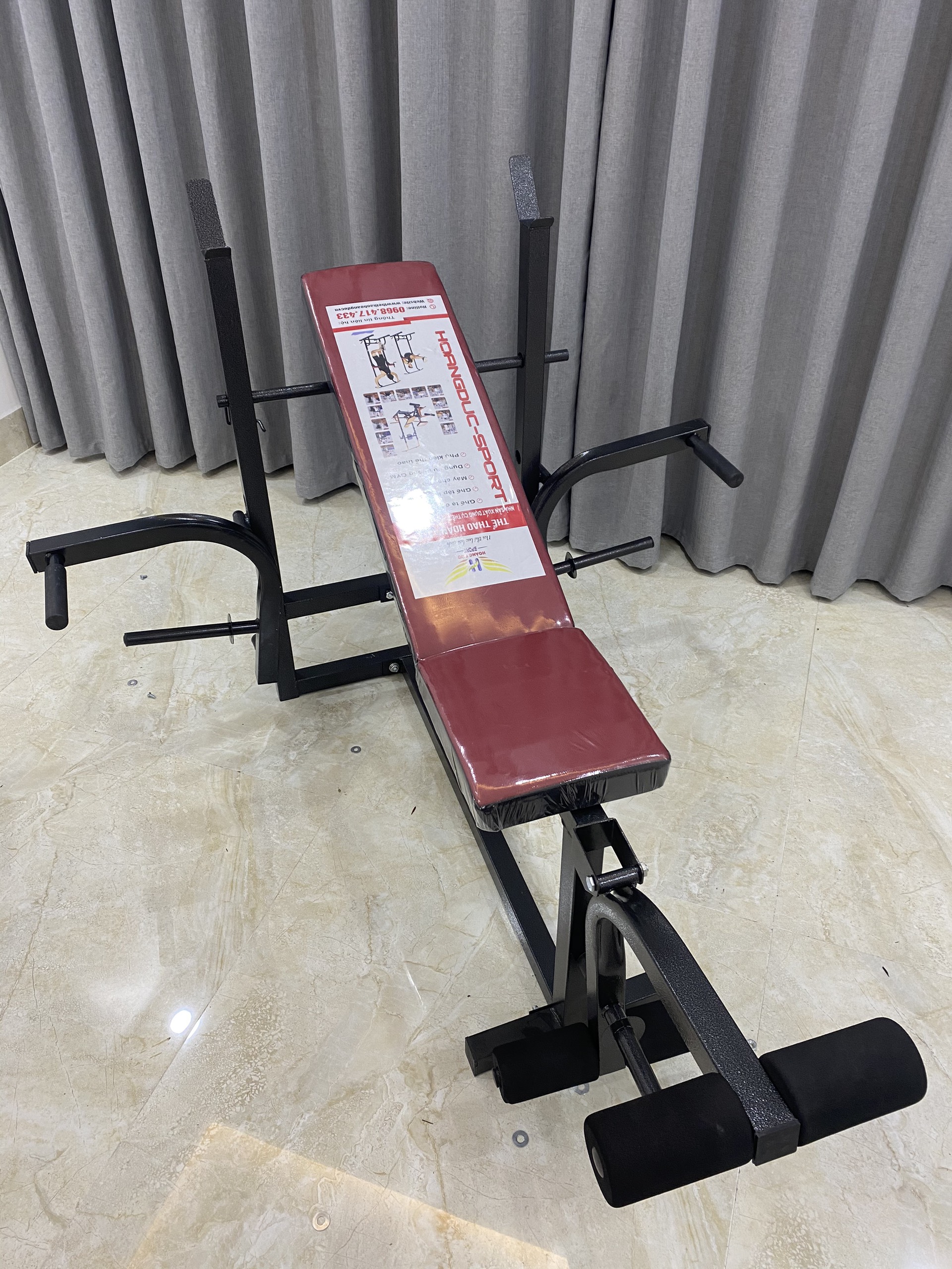 Ghế tập tạ đơn