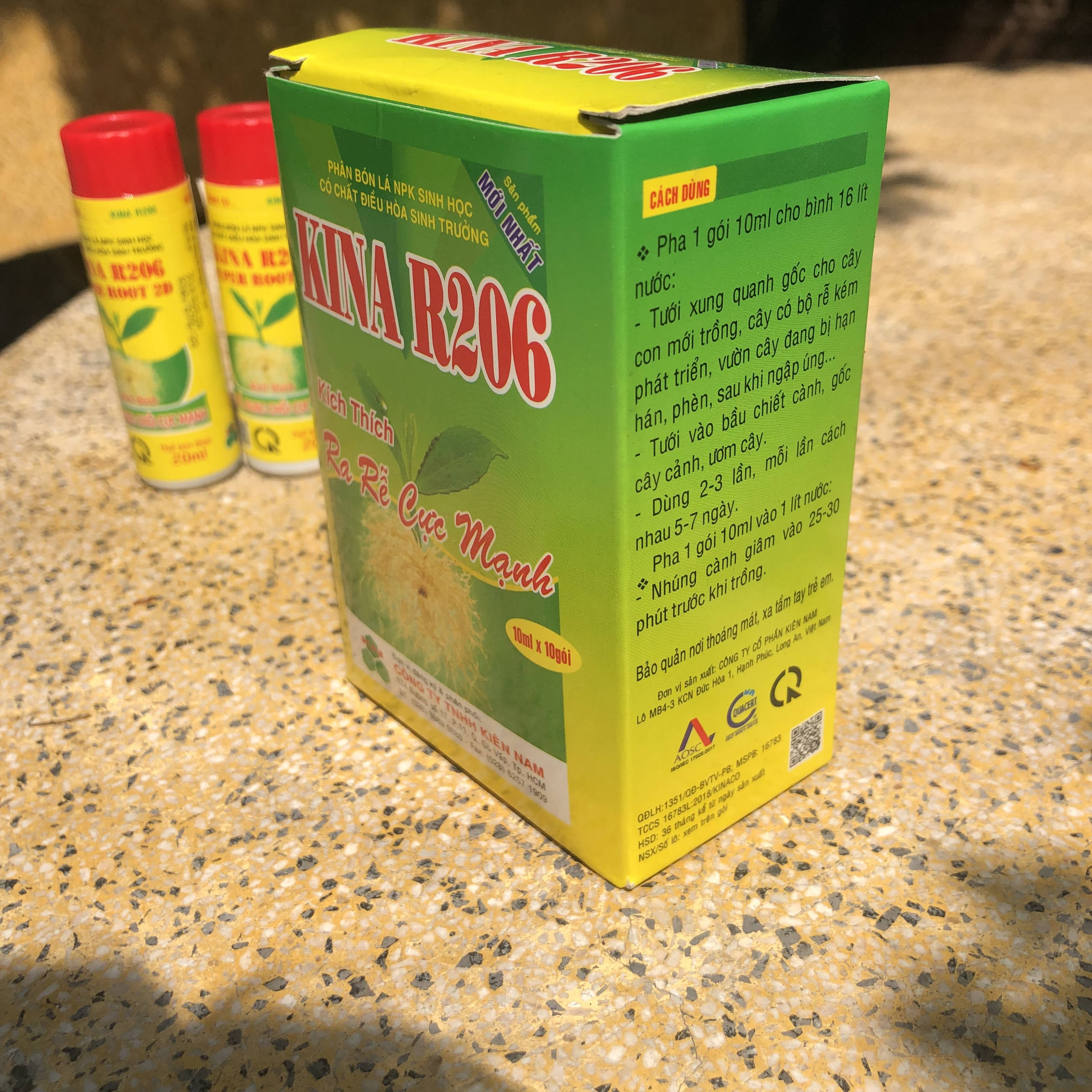 Phân bón lá sinh học KINA R206 -10ml