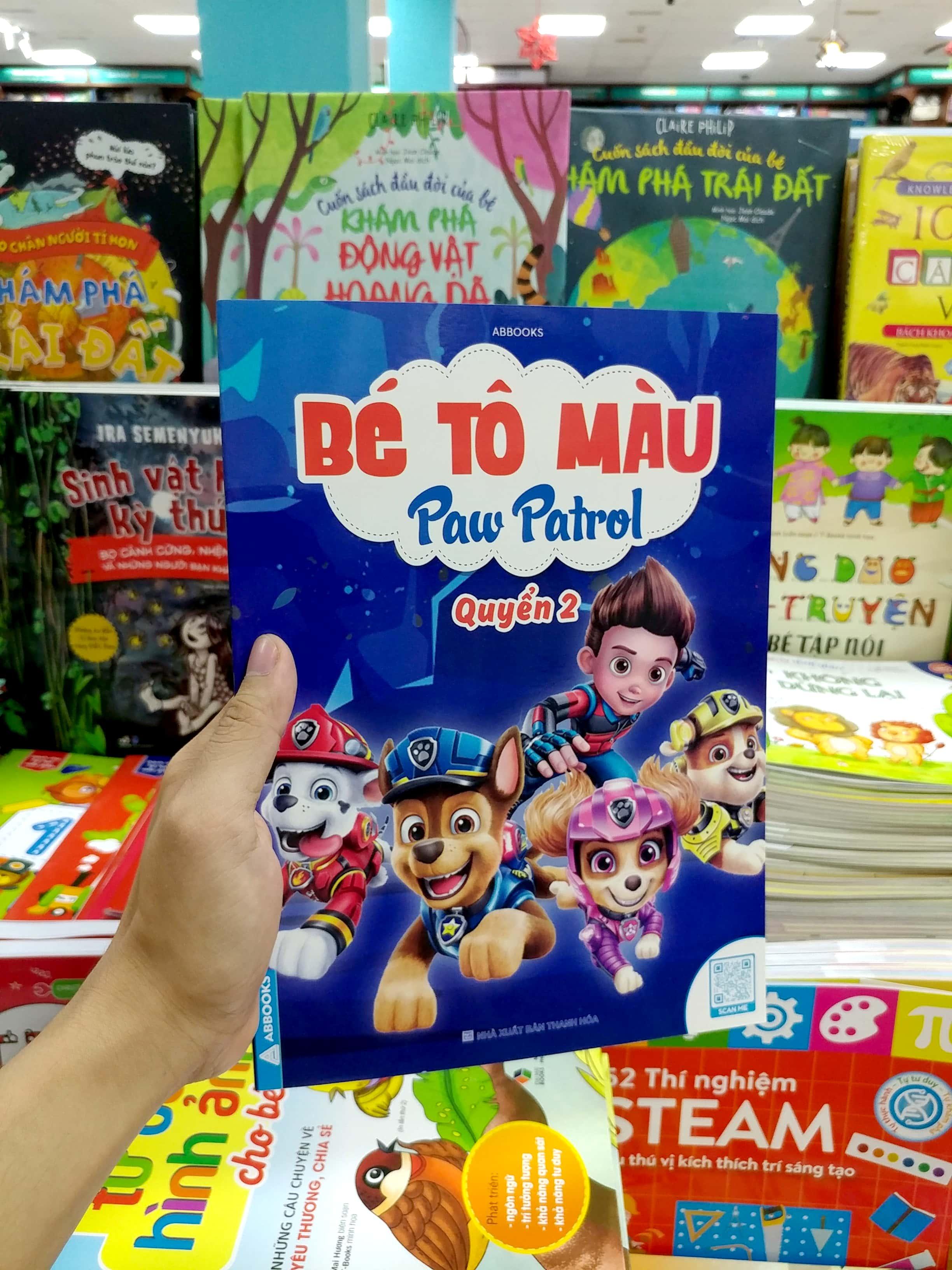 Bé Tô Màu Paw Patrol - Quyển 2