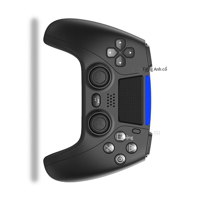 Bộ điều khiển trò chơi PS4 kiểu riêng kiểu mới nhất P4 Bộ điều khiển trò chơi không dây Bluetooth sáu trục rung kép có thể lập trình xuất hiện PS5