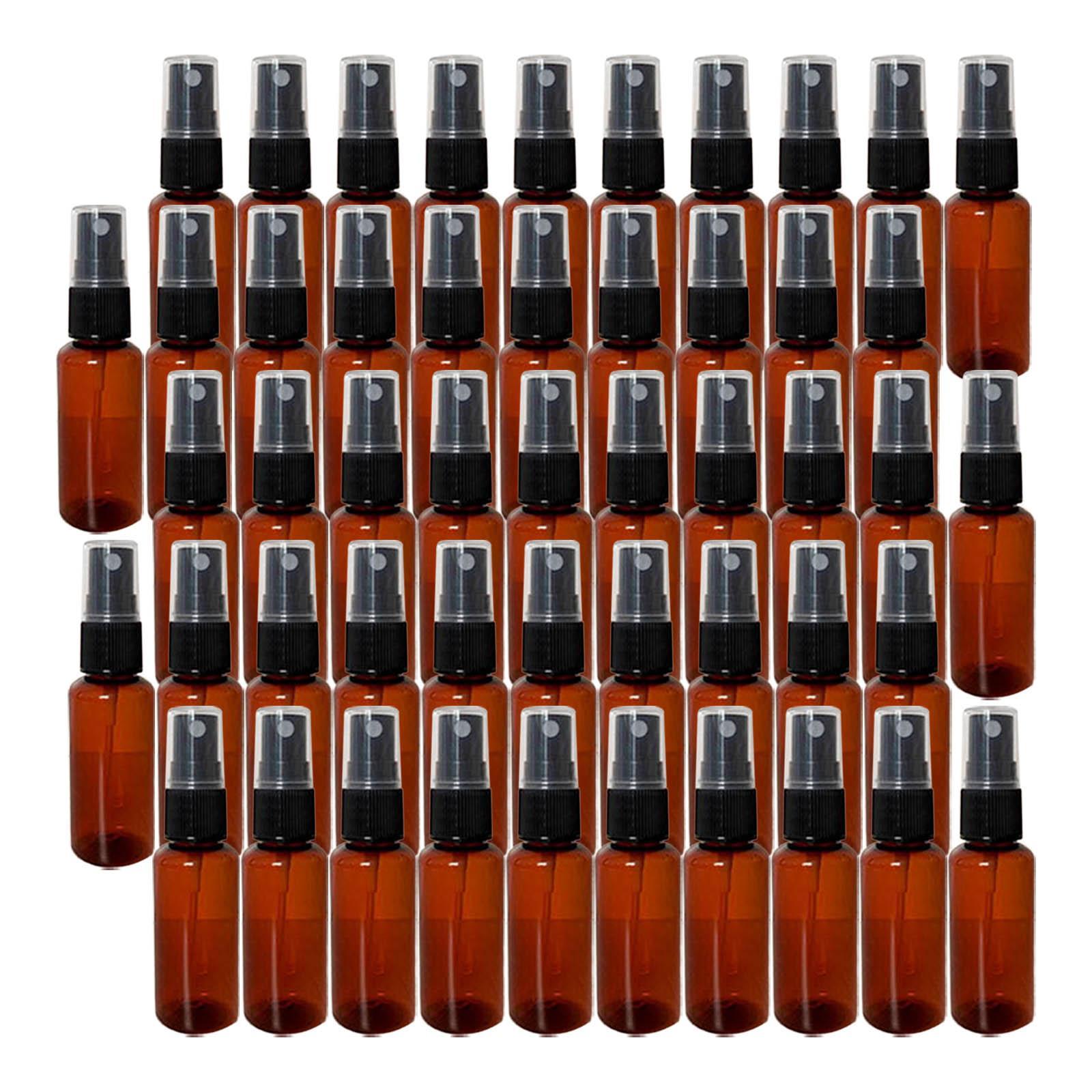 50Pcs Spray Bottle Plastic Mini Household Cosmetic Bottle Refillable Empty