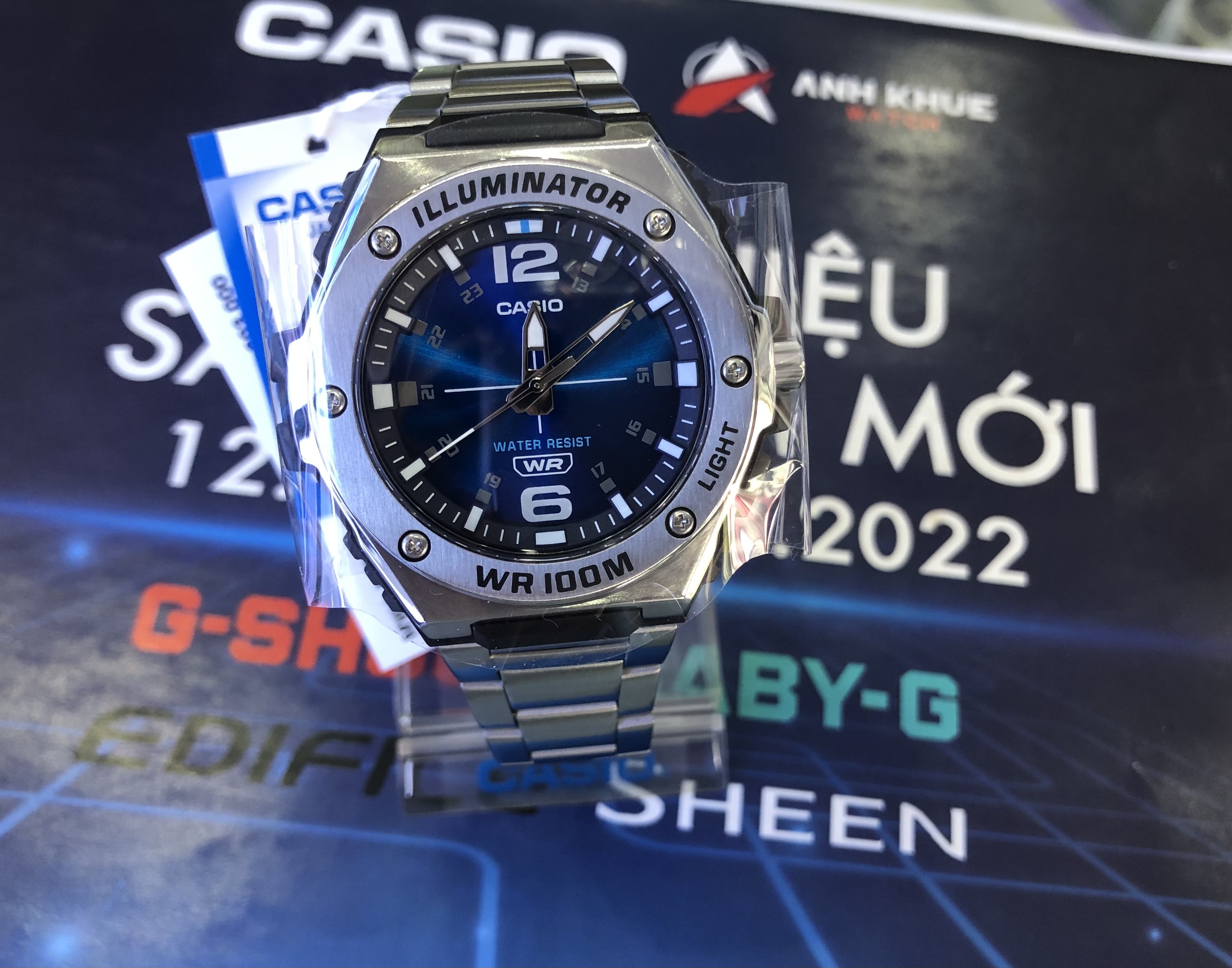 Đồng hồ Casio Nam General MWA-100HD-2AVDF