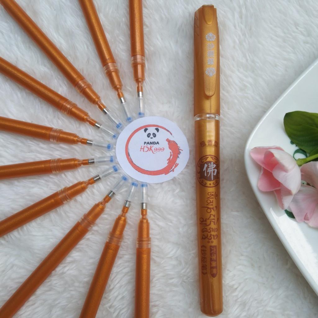 Bộ Bút Mực Kinh Thư Vĩnh Lạc gồm 10 Ngòi Để Luyện Viết Tiếng Trung Nhật Hàn
