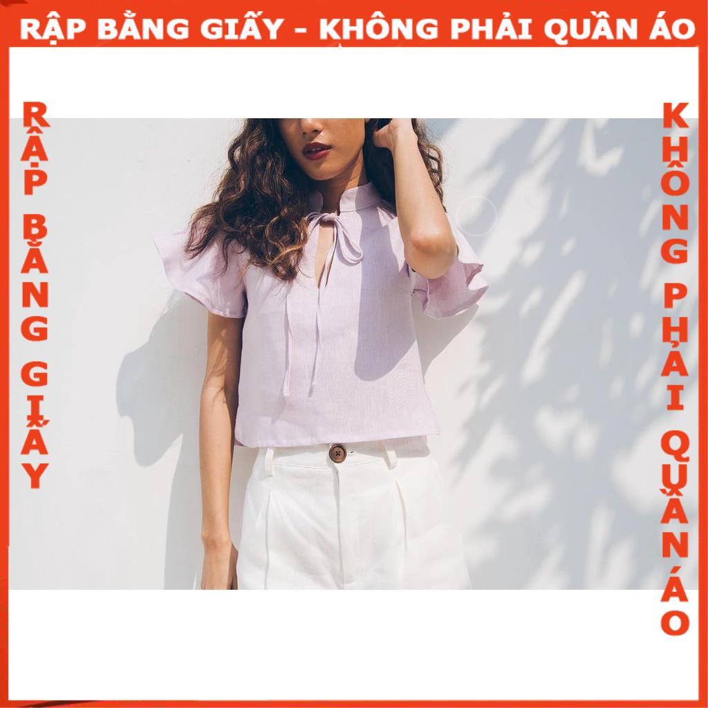 Rập giấy A0 mã 1582 - rập áo cánh tiên (BẢN VẼ)