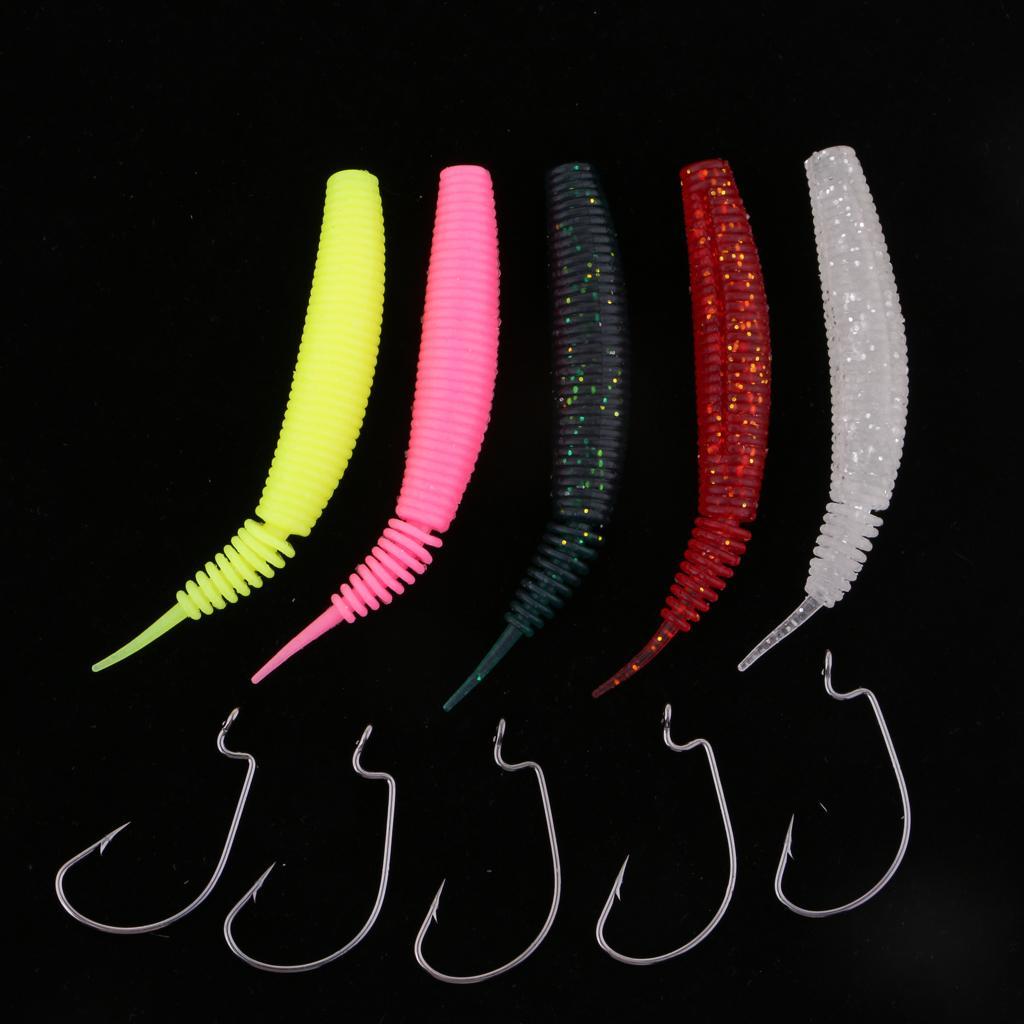 Artificial Bionics High Quality Soft Pupae PVC Fishing Lure Bass Fishing Bait
