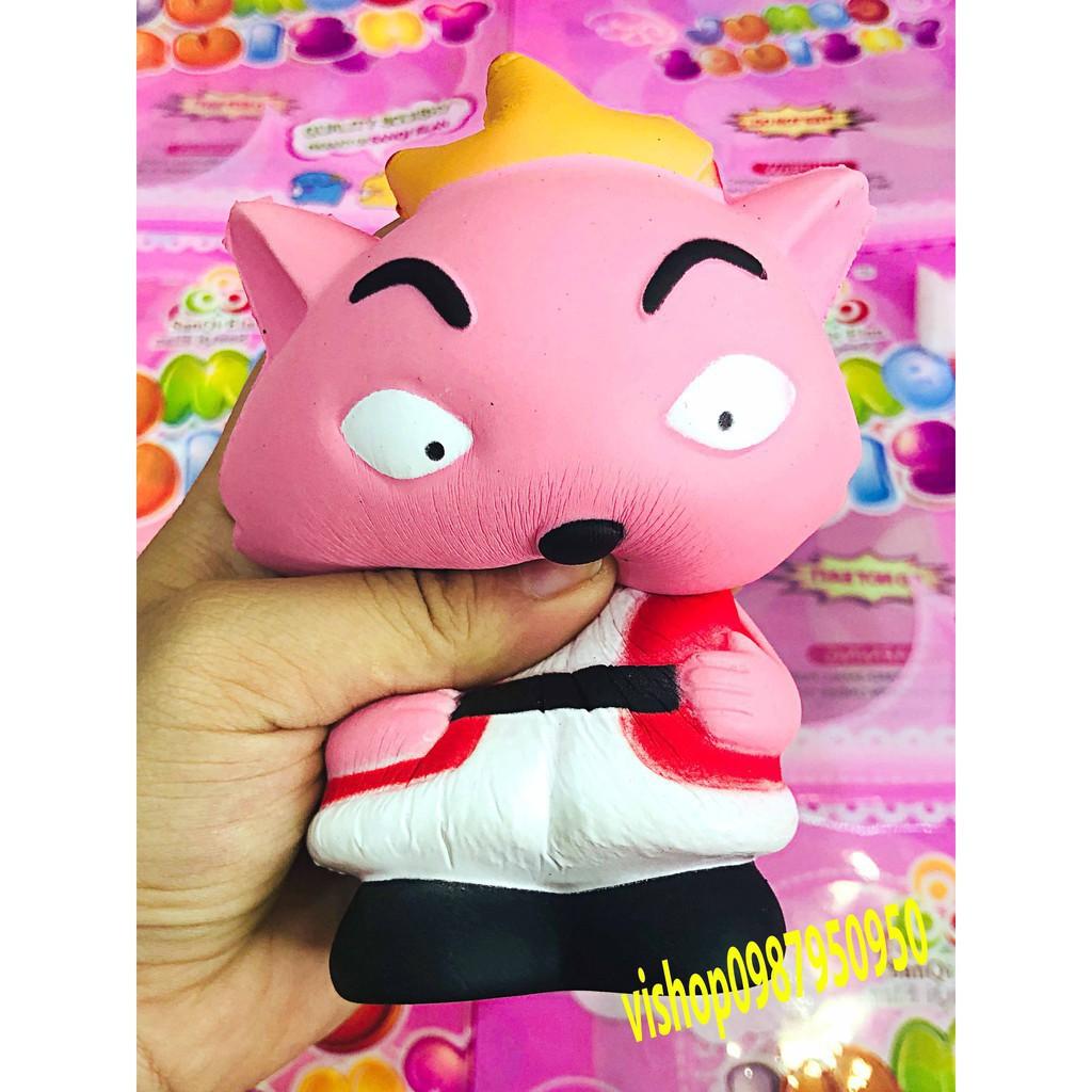 ĐỒ CHƠI SQUISHY CÁO ĐỘI VƯƠNG MIỆN