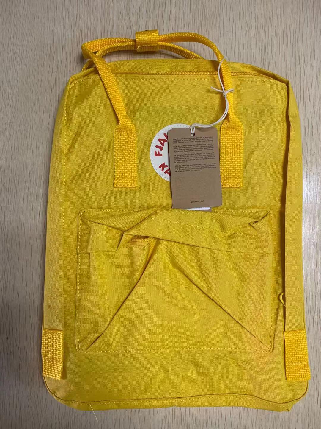Cáo Ba Lô Fjallraven Học Cổ Điển Thiết Kế Ken Lưng Cho Nữ Trẻ Em Học Kạn Túi Thiết Kế