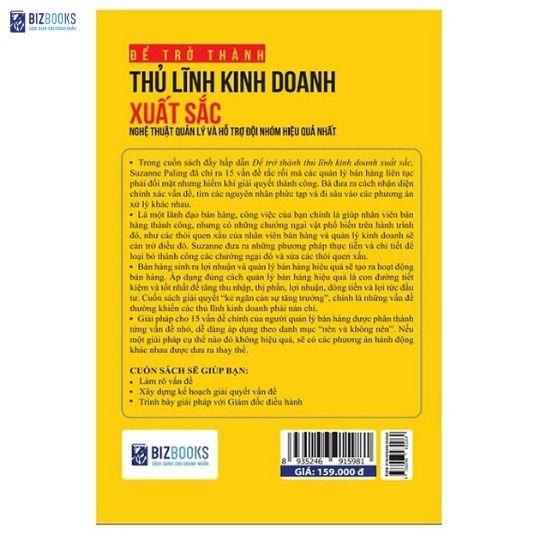 Sách- Để Trở Thành Thủ Lĩnh Kinh Doanh Xuất Sắc
