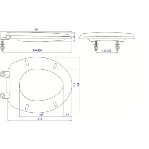 Nắp Bồn Cầu,Nắp Bồn Cầu Màu Trắng Viglacera,Dococera,HC,Inax,American Standard,... hàng loại 2