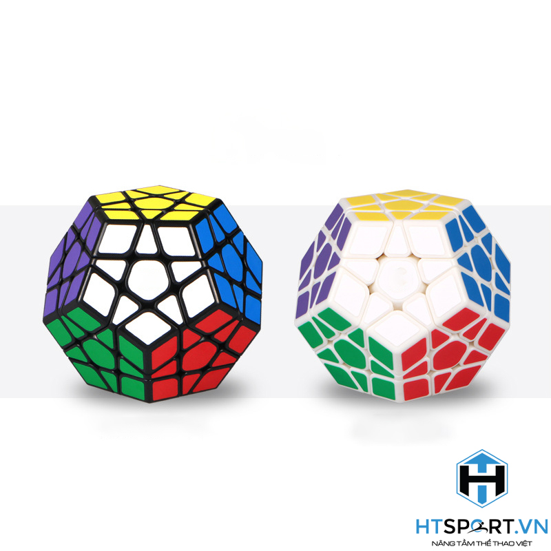 RuBik Lập Phương, Rubik 12 Mặt Khối Lập Phương Viền Đen, Phát Triễn IQ Cao Cấp ( Black )
