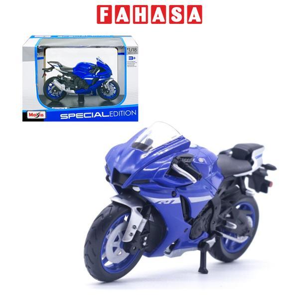Đồ Chơi Mô Hình Xe Mô Tô Tỉ Lệ 1:18 Yamaha YZF-R1 2021 - Maisto 21837/MT39300