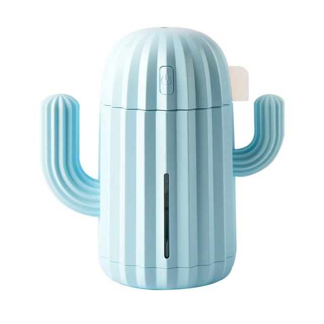 Xương Rồng Máy Tạo Độ Ẩm Không Khí 340ML USB Siêu Âm Thời Gian Xông Phòng Máy Khuếch Tán Tinh Dầu Phun Sương Tạo Phun Sương Tạo Ẩm Hình Ếch Con Mini Có Đèn LED