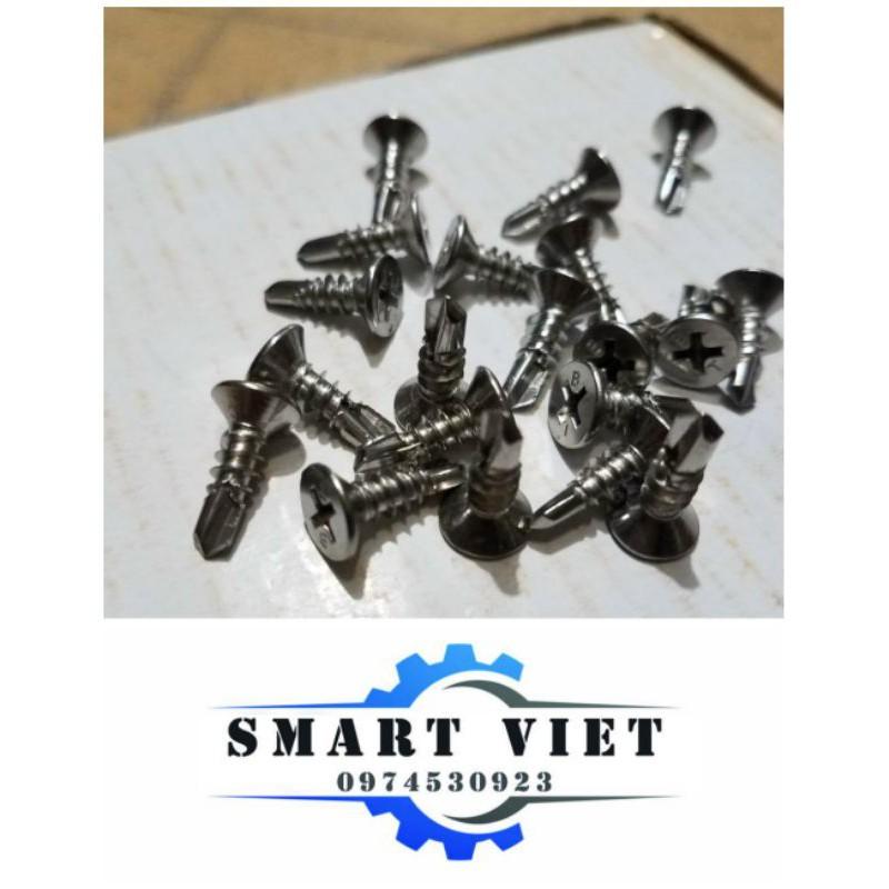 Vít tự khoan inox M4.8,inox 410,Combo 200 chiếc