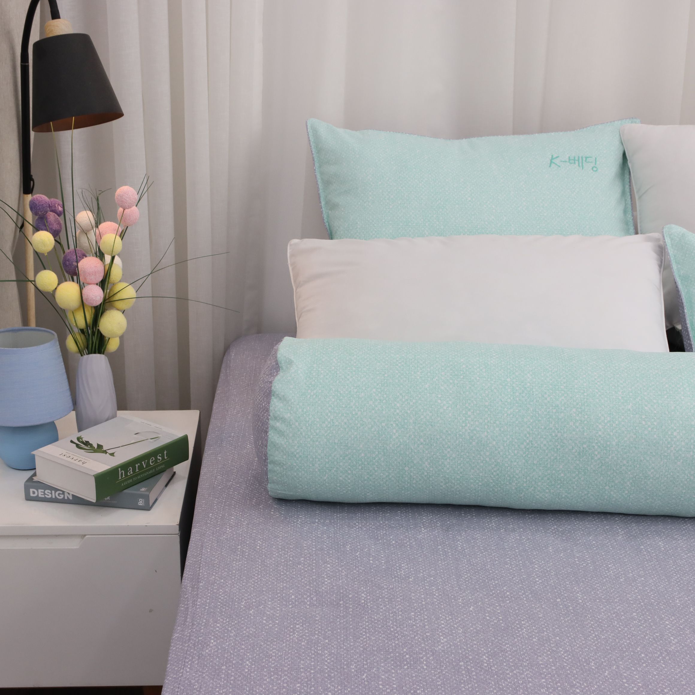 Bộ ga giường K-Bedding KMTP304 chất liệu Microtencel mềm mại, thoáng mát (KHÔNG BAO GỒM CHĂN)