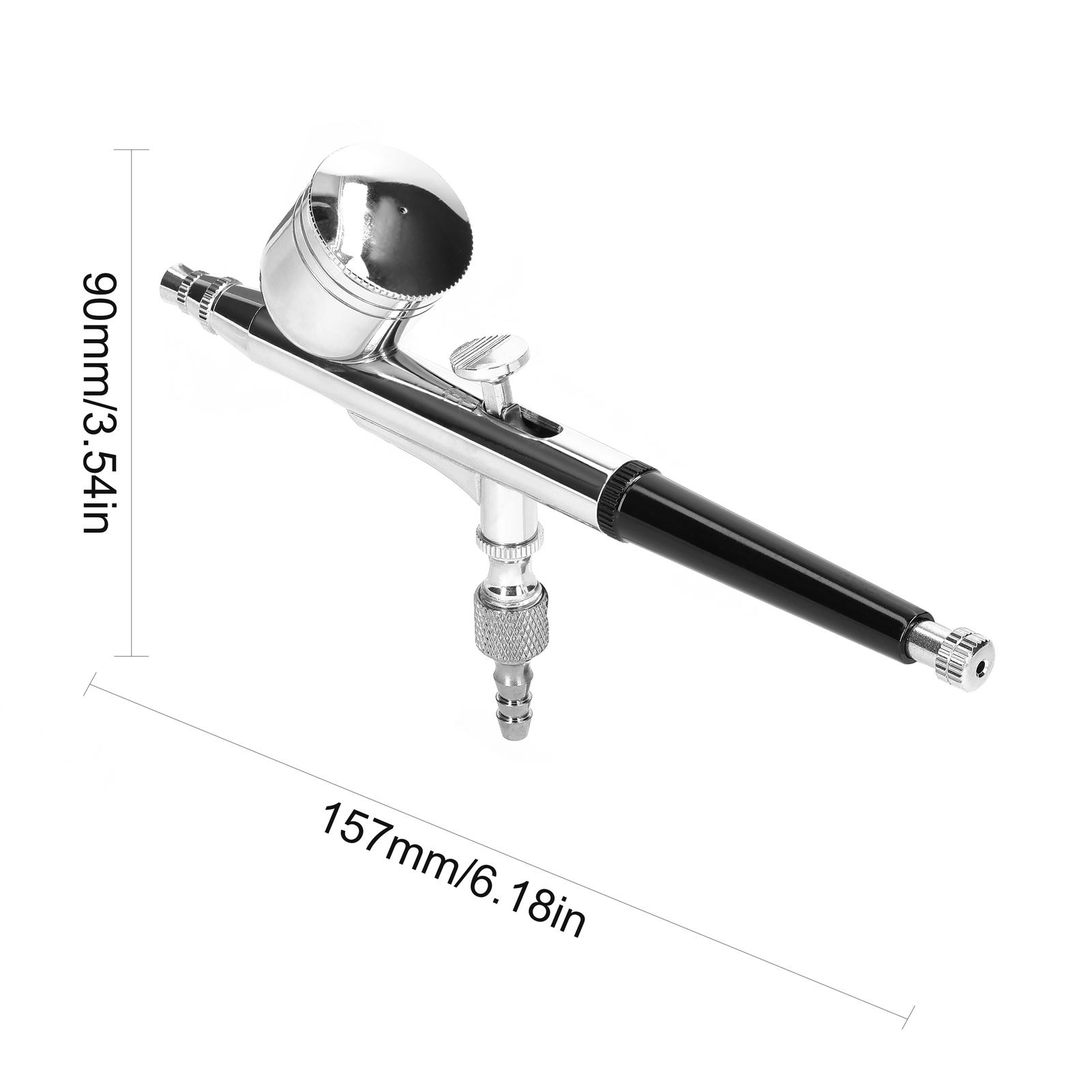 Multi-purpose Professional T130 0.3mm Airbrush Max 30PSI Air Pump Set for Model Making DIY Art Painting