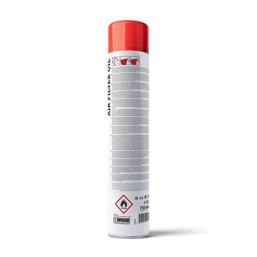 Chai xịt dầu tẩm dưỡng lọc gió Ipone Air Filter Oil Spray