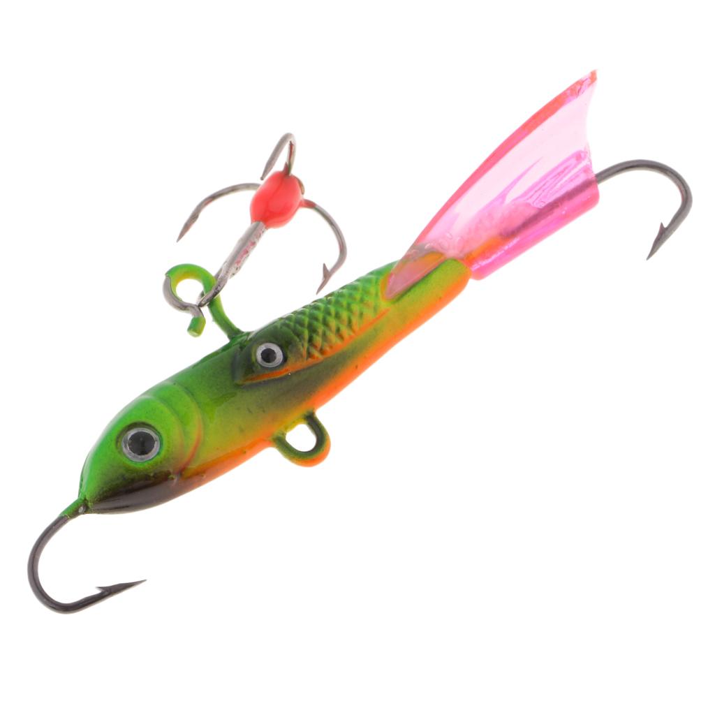 Ice Fishing Lure Bait Straight Up Jigs Fishing Lure Bass Walleye Lure