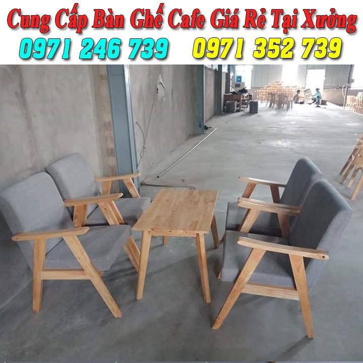 Bộ bàn ghế cafe sofa cao cấp