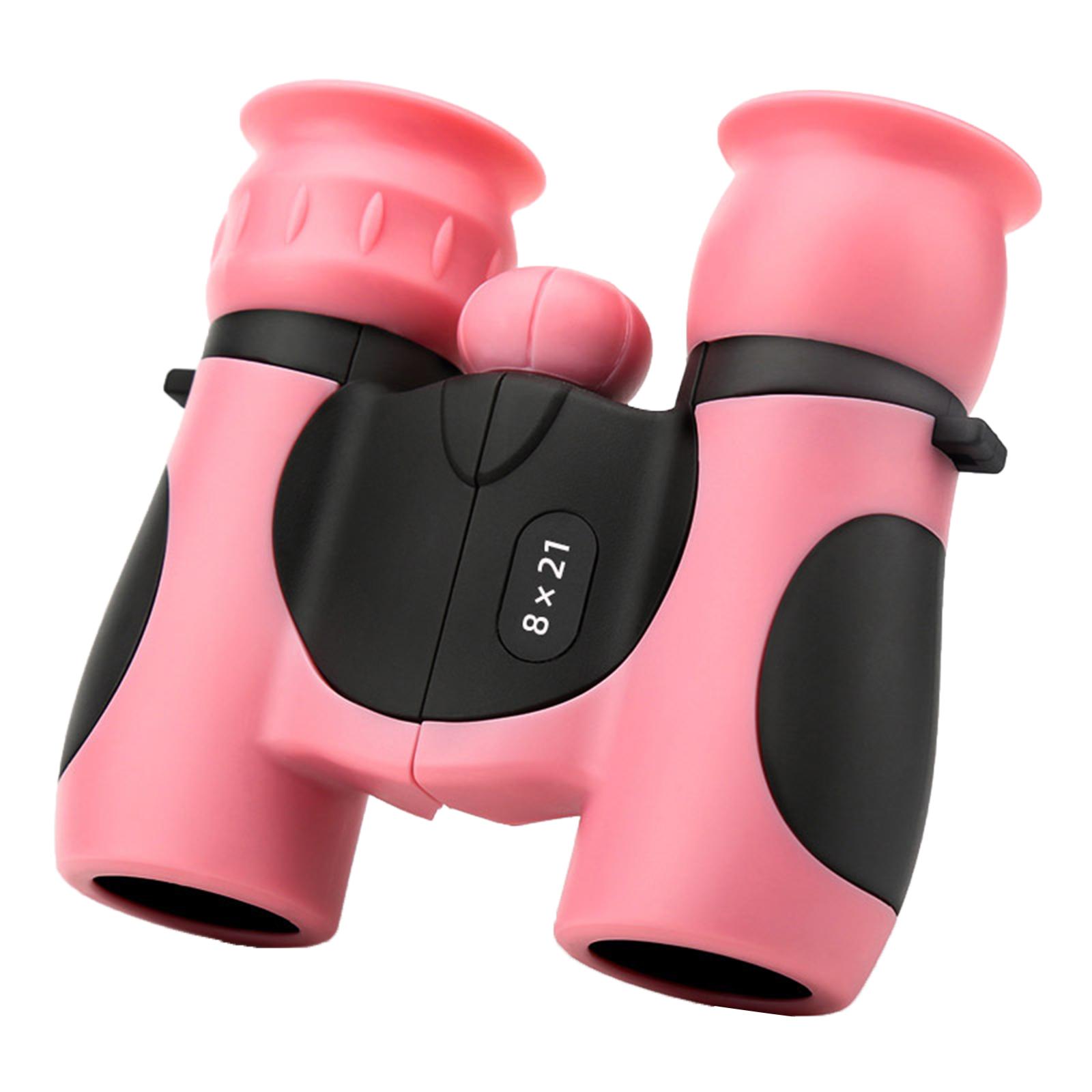 Binoculars for Kids 8x21 High-Resolution Kids Binoculars Gift Set for Boys Girls Portable Kids Binoculars for Bird