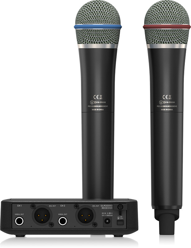 Microphone không dây Behringer ULM302MIC-Wireless Microphones-Hàng Chính Hãng