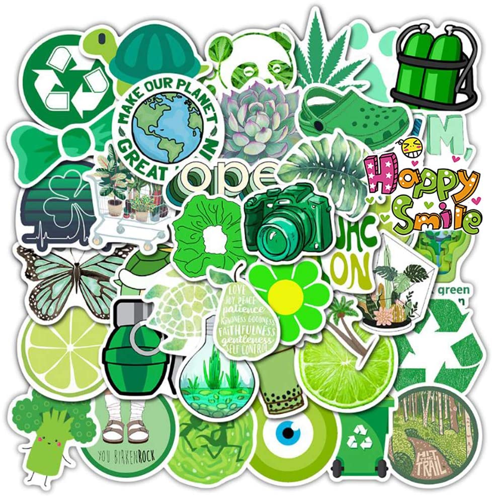 Set 100 Sticker mix tổng hợp các màu ảnh ép lụa