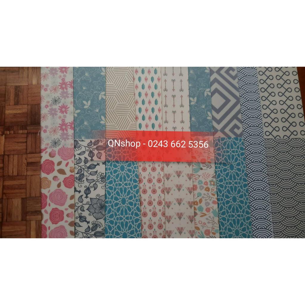 Combo 10 tờ bìa A4 làm nền chụp ảnh sản phẩm