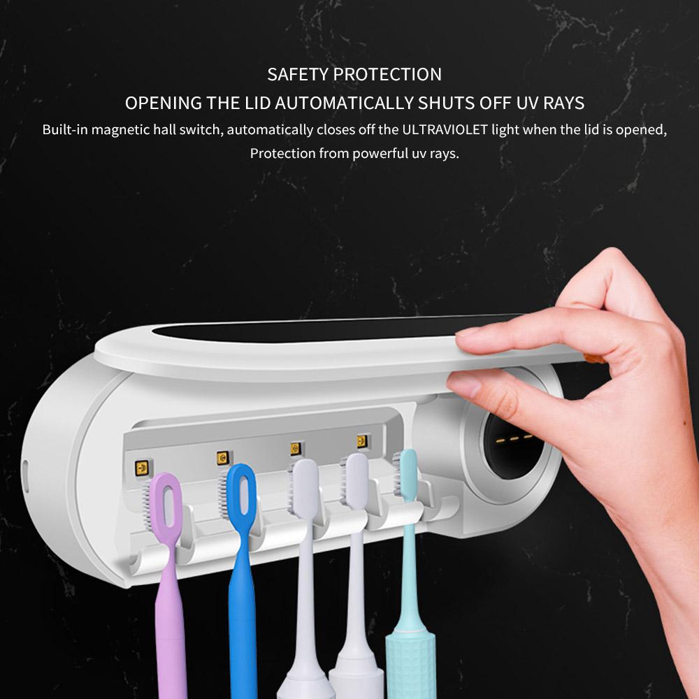 Máy tiệt trùng bàn chải đánh răng với tia UV tiện dụng cao cấp