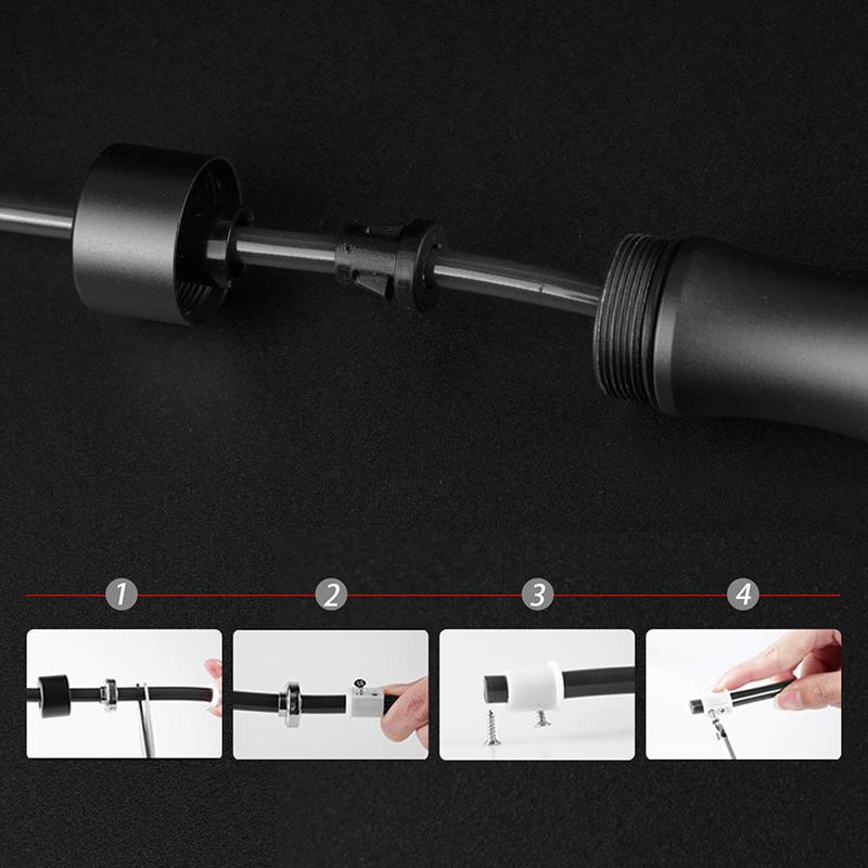 TMT Có Trọng Số Nhảy Dây Tập Luyện Bỏ Qua PU Dây Có Thể Điều Chỉnh Hợp Kim Nhôm Tốc Độ Crossfit Nhảy Cho Thể Dục Tập Thể Dục Đào Tạo