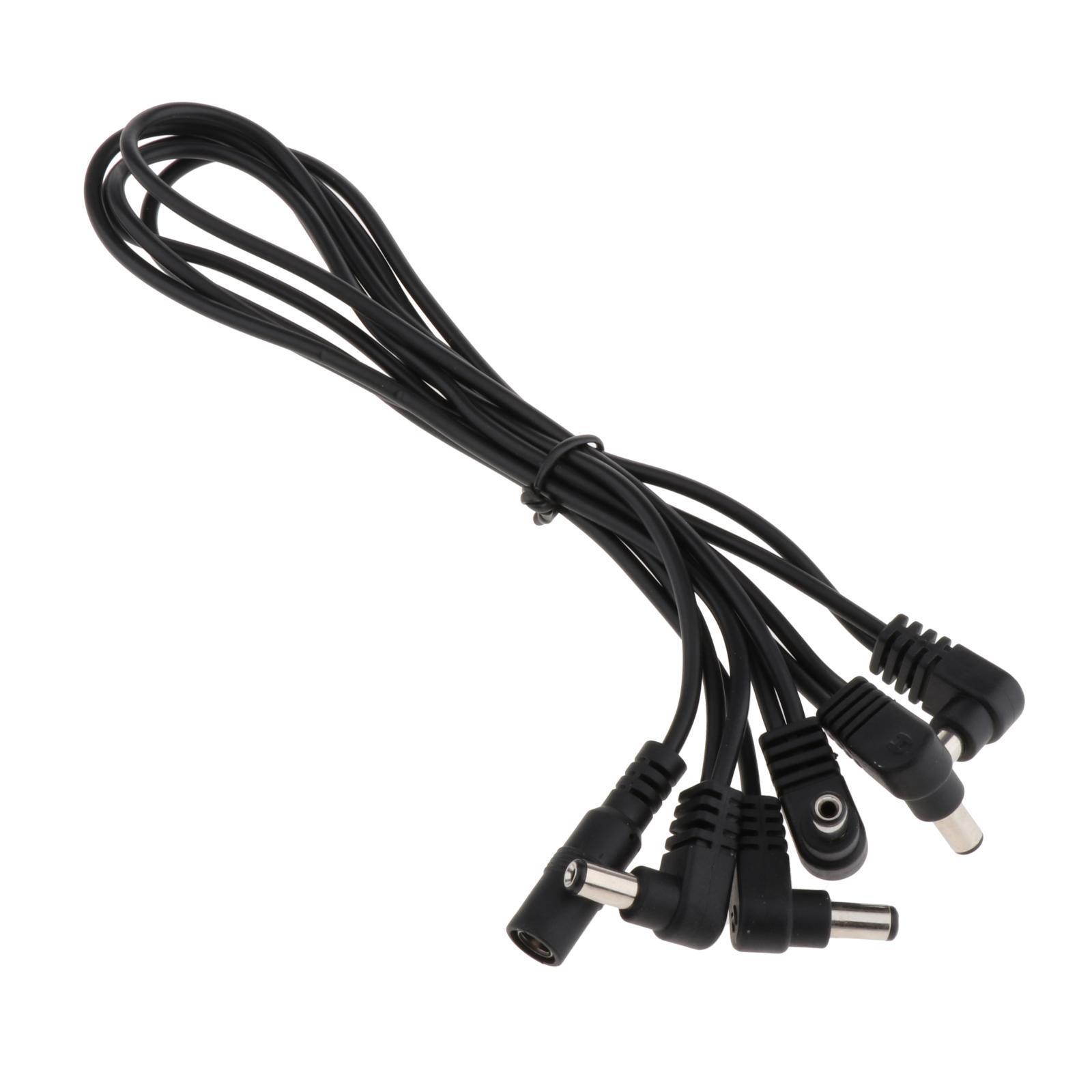 Guitar Effector Power Supply Adapter US Plug With 1 to  Splitter Cable