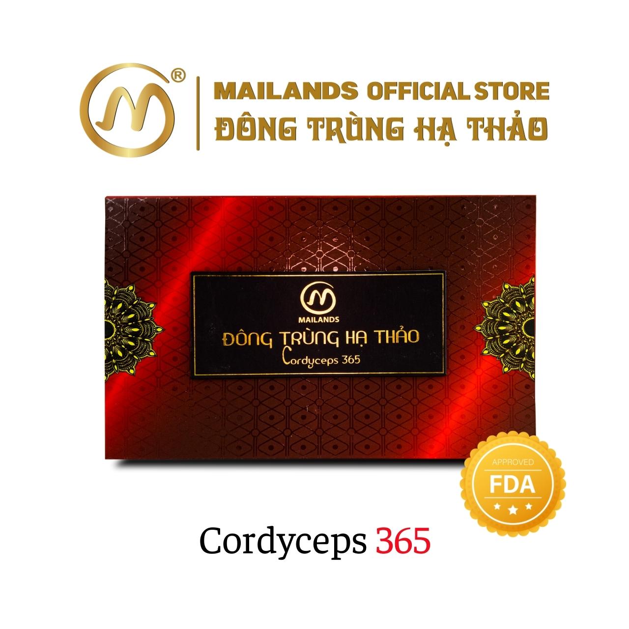 Đông Trùng Hạ Thảo MaiLands Cordyceps 365