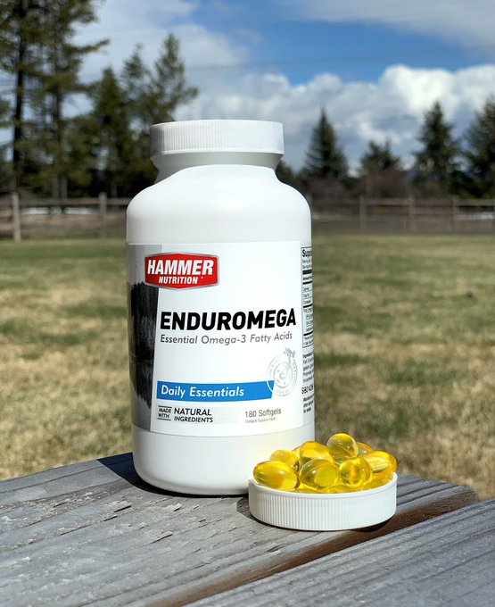 Viên uống dầu cá Omega Enduromega Hammer Nutrition - Viên uống chống oxy hóa, ngăn ngừa bệnh tim mạch