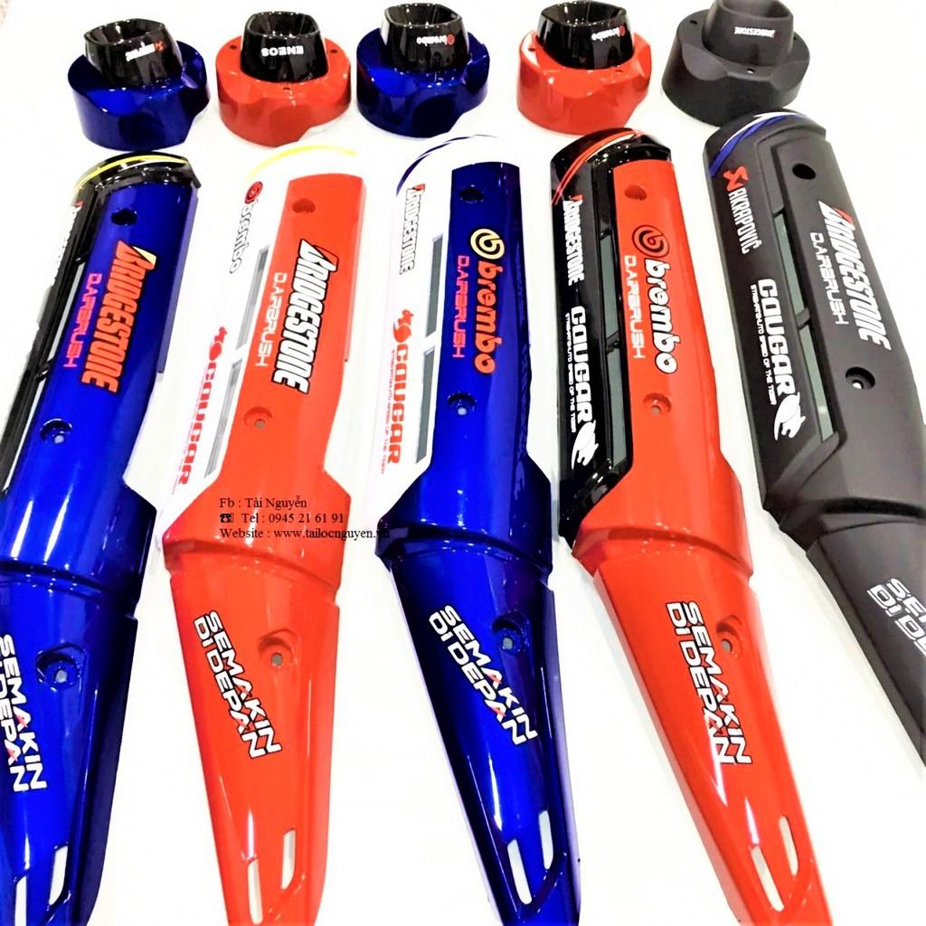 Bộ ốp pô dành cho EX 150 loại dày đẹp dáng thể thao lắp chuẩn không cần chế