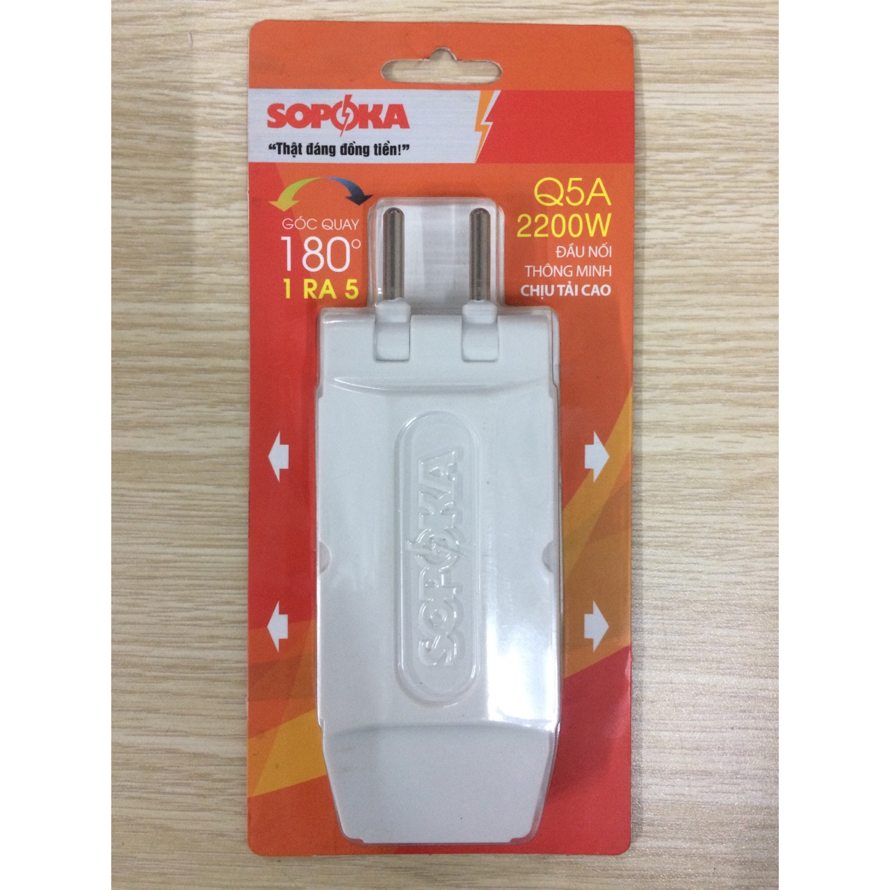 Ổ Cắm Điện Đa Năng Sopoka - Q5A