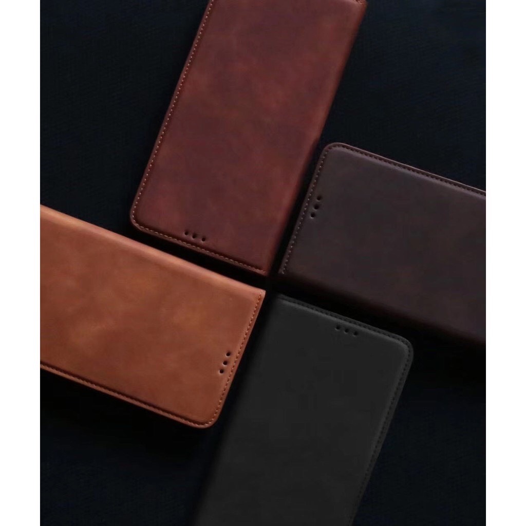 Bao da dành cho iPhone 6/7/8/X/XR/XsMax/11/11ProMax nắp gập da cao cấp, mềm xịn, bền màu có ngăn dựng thẻ ATM, giấy tờ cá nhân
