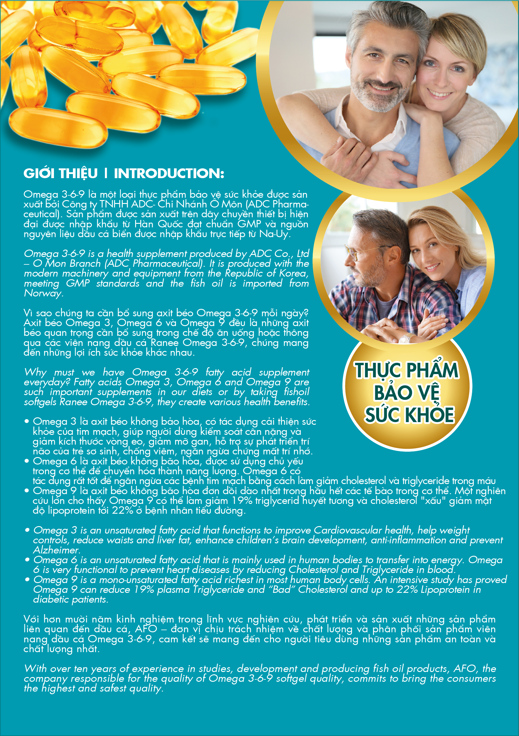 Combo 2 hộp Viên Nang Ranee Omega 3-6-9