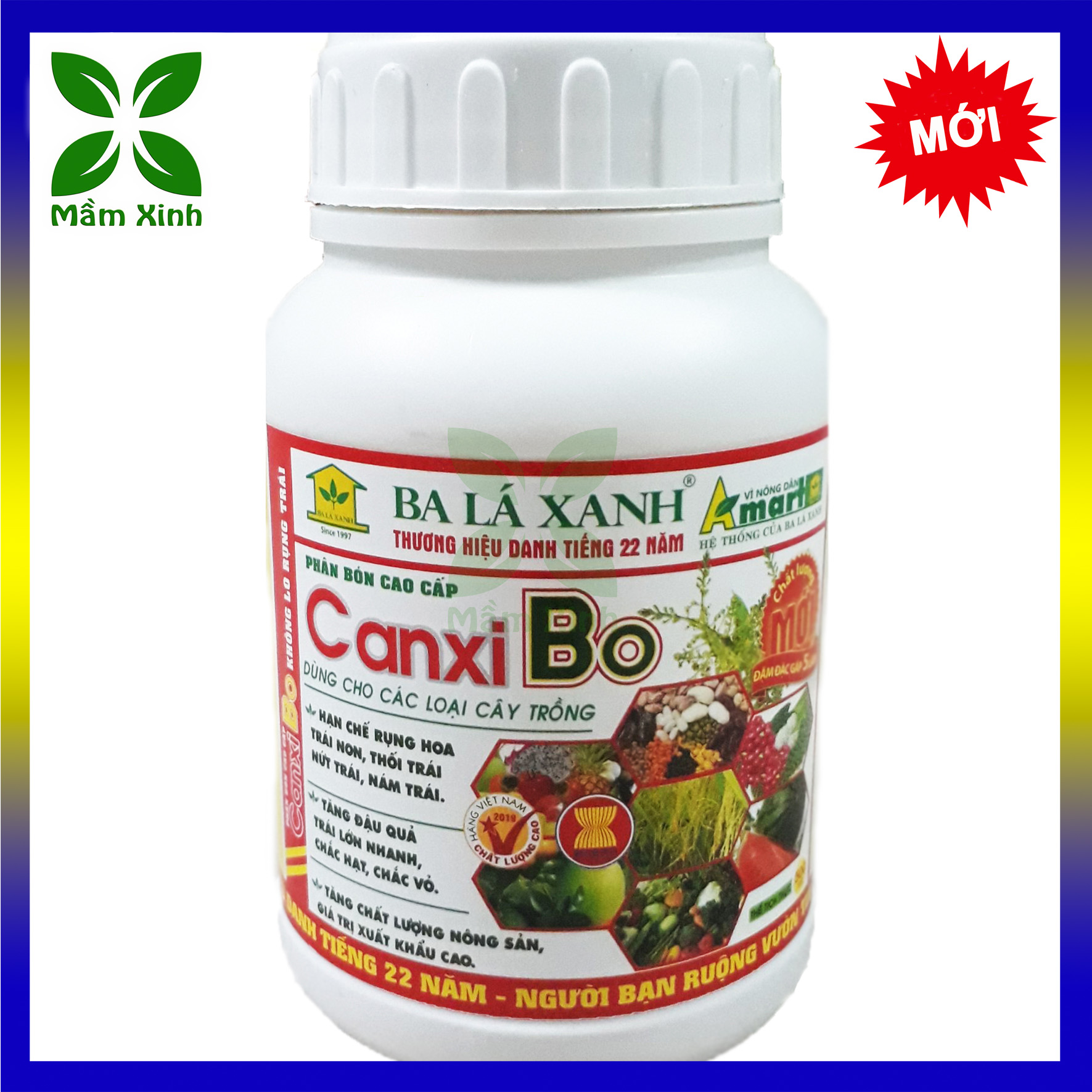 Phân Bón Canxi Bo Chống Rụng Bông Trái Non Chai 500ml