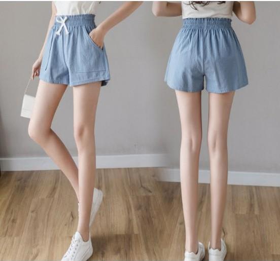 (FLASH SALE) Quần short, quần đùi nữ vải đũi siêu mát , nhẹ nhàng, thấm hút mồ hôi cực tốt