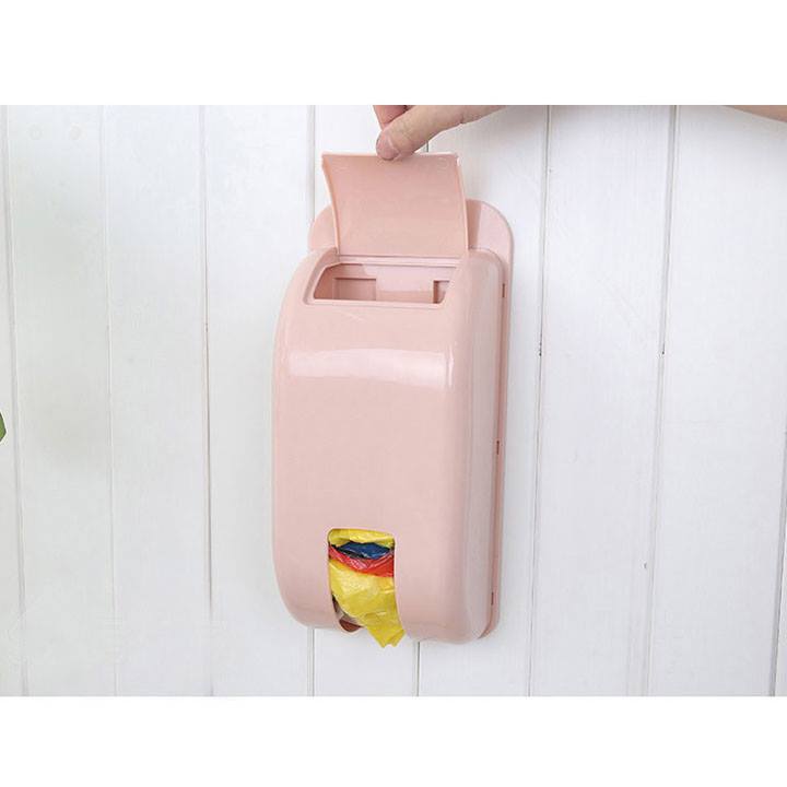 Hộp đựng túi nilon - Trữ túi nilon - Giao màu ngẫu nhiên